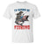 Funny Skeleton Fish T Shirt Id Rather Be Fishing Bass Fisherman Halloween - Wonder Print Shop