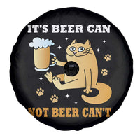 Funny Cat Drinking Beer Spare Tire Cover It Is Beer Can Not Beer Can Not Kitty Lovers - Wonder Print Shop