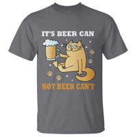 Funny Cat Drinking Beer T Shirt It Is Beer Can Not Beer Can Not Kitty Lovers - Wonder Print Shop