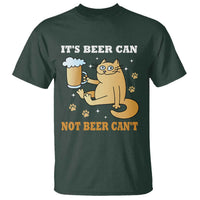 Funny Cat Drinking Beer T Shirt It Is Beer Can Not Beer Can Not Kitty Lovers - Wonder Print Shop