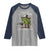 Y'all Mind If I Do Some Lollygaggin Raglan Shirt Funny Cowboy Frog Western Animal Meme - Wonder Print Shop