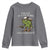 Y'all Mind If I Do Some Lollygaggin Youth Sweatshirt Funny Cowboy Frog Western Animal Meme - Wonder Print Shop