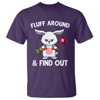 Fluff Around And Find Out T Shirt Funny Bunny Rabbit Meme - Wonder Print Shop