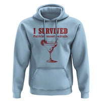 I Survived Patricia's Sunset Cocktails Hoodie Vintage 90s Trendy TV Show Movie