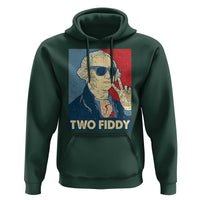 Two Fiddy George Washington 250th Anniversary Hoodie Funny 4th of July