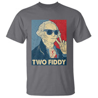 Two Fiddy George Washington 250th Anniversary T Shirt Funny 4th of July