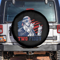 Two Fiddy 250th Anniversary Spare Tire Cover Funny George Washington 4th of July