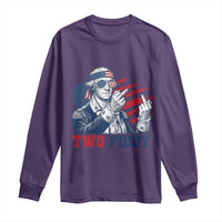 Two Fiddy 250th Anniversary Long Sleeve Shirt Funny George Washington 4th of July