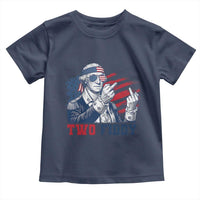 Two Fiddy 250th Anniversary Toddler T Shirt Funny George Washington 4th of July