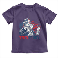 Two Fiddy 250th Anniversary Toddler T Shirt Funny George Washington 4th of July