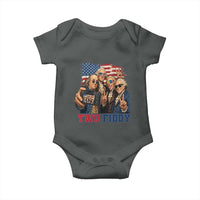 Two Fiddy 250th Anniversary Baby Onesie Funny Founding Father 4th of July