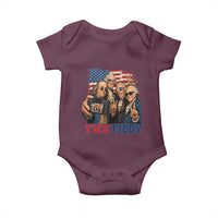 Two Fiddy 250th Anniversary Baby Onesie Funny Founding Father 4th of July