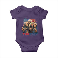 Two Fiddy 250th Anniversary Baby Onesie Funny Founding Father 4th of July