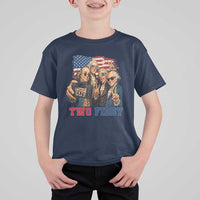 Two Fiddy 250th Anniversary T Shirt For Kid Funny Founding Father 4th of July