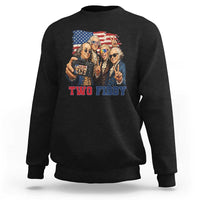 Two Fiddy 250th Anniversary Sweatshirt Funny Founding Father 4th of July