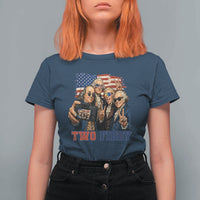 Two Fiddy 250th Anniversary T Shirt For Women Funny Founding Father 4th of July