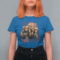 Two Fiddy 250th Anniversary T Shirt For Women Funny Founding Father 4th of July