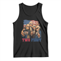 Two Fiddy 250th Anniversary Tank Top Funny Founding Father 4th of July