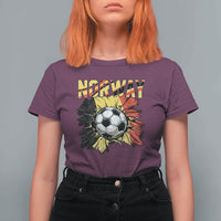 Belgium Belgian Flag Souvenir Belgie T Shirt For Women Game Day Soccer Fans Football