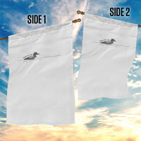 Funny Leave Me A Loon Nature Bird Lovers Garden Flag
