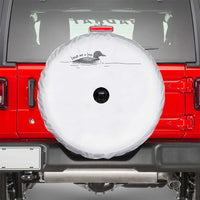 Funny Leave Me A Loon Nature Bird Lovers Spare Tire Cover