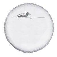 Funny Leave Me A Loon Nature Bird Lovers Spare Tire Cover