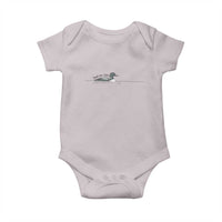 Funny Leave Me A Loon Nature Bird Lovers Baby Onesie