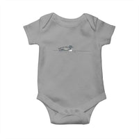 Funny Leave Me A Loon Nature Bird Lovers Baby Onesie