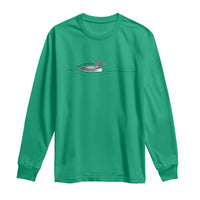 Funny Leave Me A Loon Nature Bird Lovers Long Sleeve Shirt