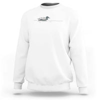 Funny Leave Me A Loon Nature Bird Lovers Sweatshirt