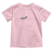 Funny Leave Me A Loon Nature Bird Lovers Toddler T Shirt