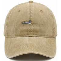 Funny Leave Me A Loon Nature Bird Lovers Washed Cotton Baseball Cap