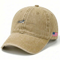 Funny Leave Me A Loon Nature Bird Lovers Washed Cotton Baseball Cap