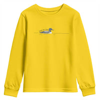 Funny Leave Me A Loon Nature Bird Lovers Youth Sweatshirt