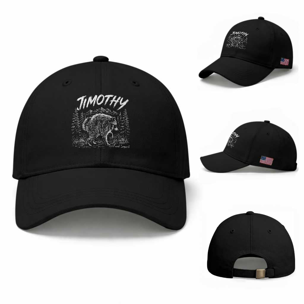 Jimothy Raccoon Seattle Feral Legend Meme Baseball Cap Cute Trash Panda Viral Animal Lover Gift