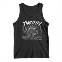 Jimothy Raccoon Seattle Feral Legend Meme Tank Top Cute Trash Panda Viral Animal Lover Gift