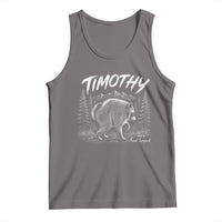 Jimothy Raccoon Seattle Feral Legend Meme Tank Top Cute Trash Panda Viral Animal Lover Gift