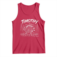 Jimothy Raccoon Seattle Feral Legend Meme Tank Top Cute Trash Panda Viral Animal Lover Gift