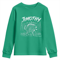 Jimothy Raccoon Seattle Feral Legend Meme Youth Sweatshirt Cute Trash Panda Viral Animal Lover Gift