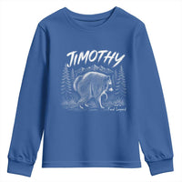 Jimothy Raccoon Seattle Feral Legend Meme Youth Sweatshirt Cute Trash Panda Viral Animal Lover Gift