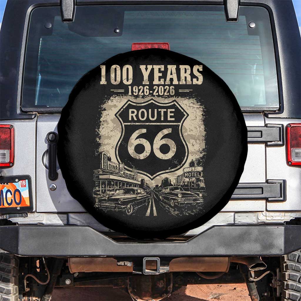 Route Highway 66 100 Year Centennial Anniversary Souvenir Spare Tire Cover