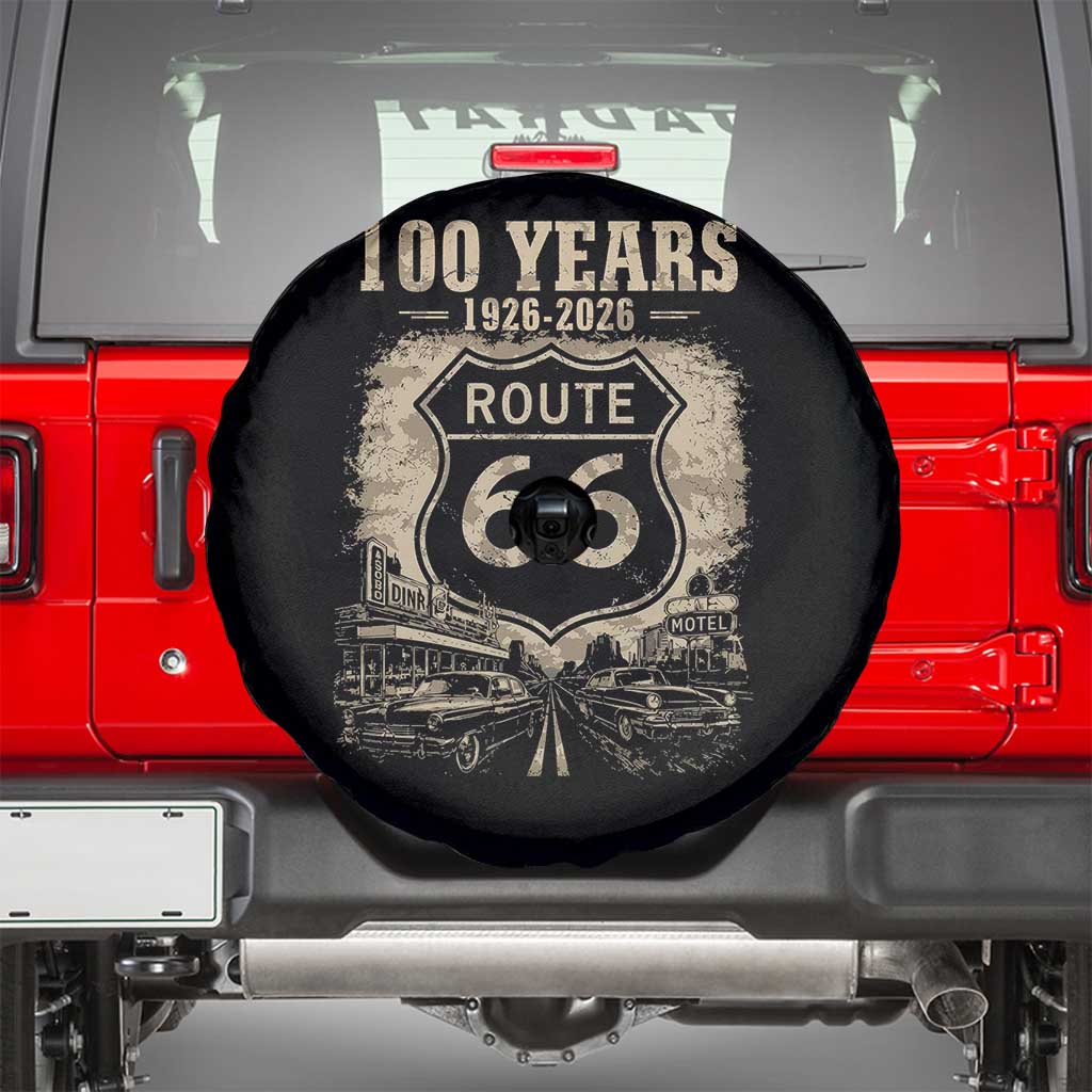 Route Highway 66 100 Year Centennial Anniversary Souvenir Spare Tire Cover