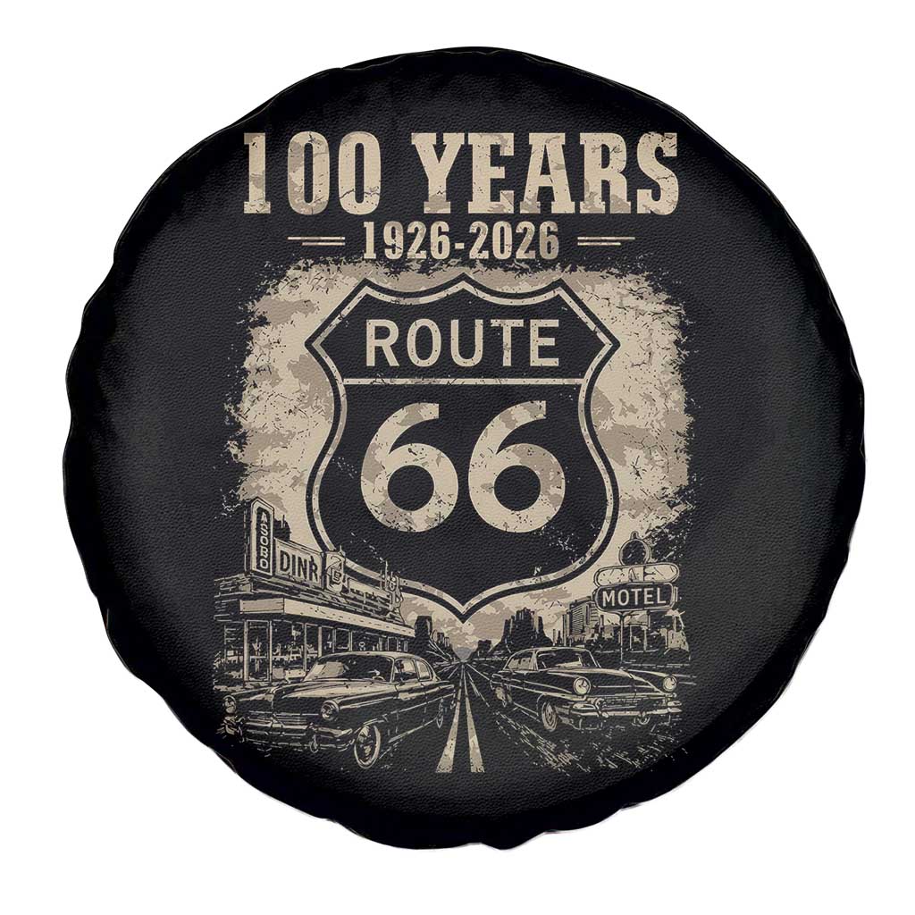 Route Highway 66 100 Year Centennial Anniversary Souvenir Spare Tire Cover