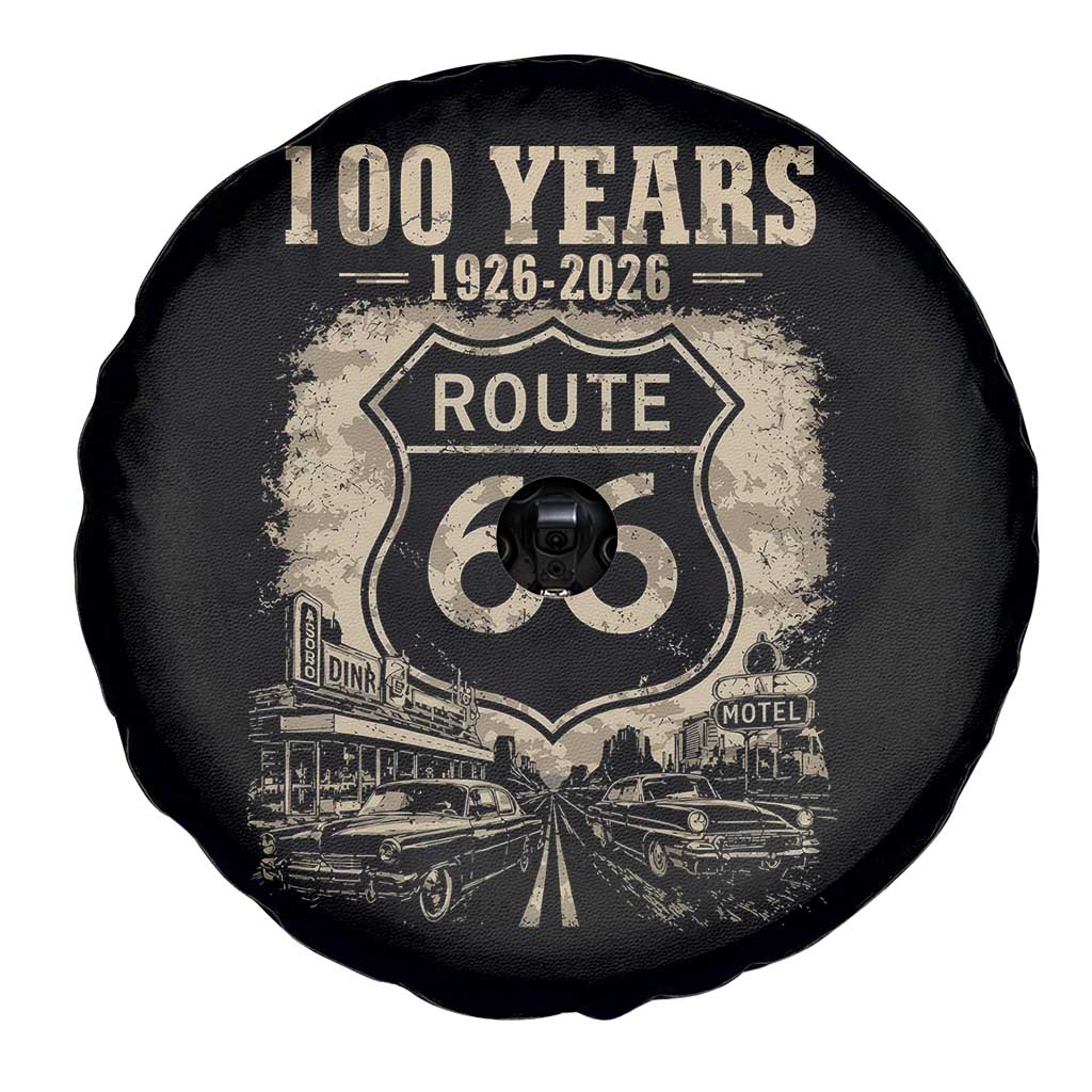 Route Highway 66 100 Year Centennial Anniversary Souvenir Spare Tire Cover