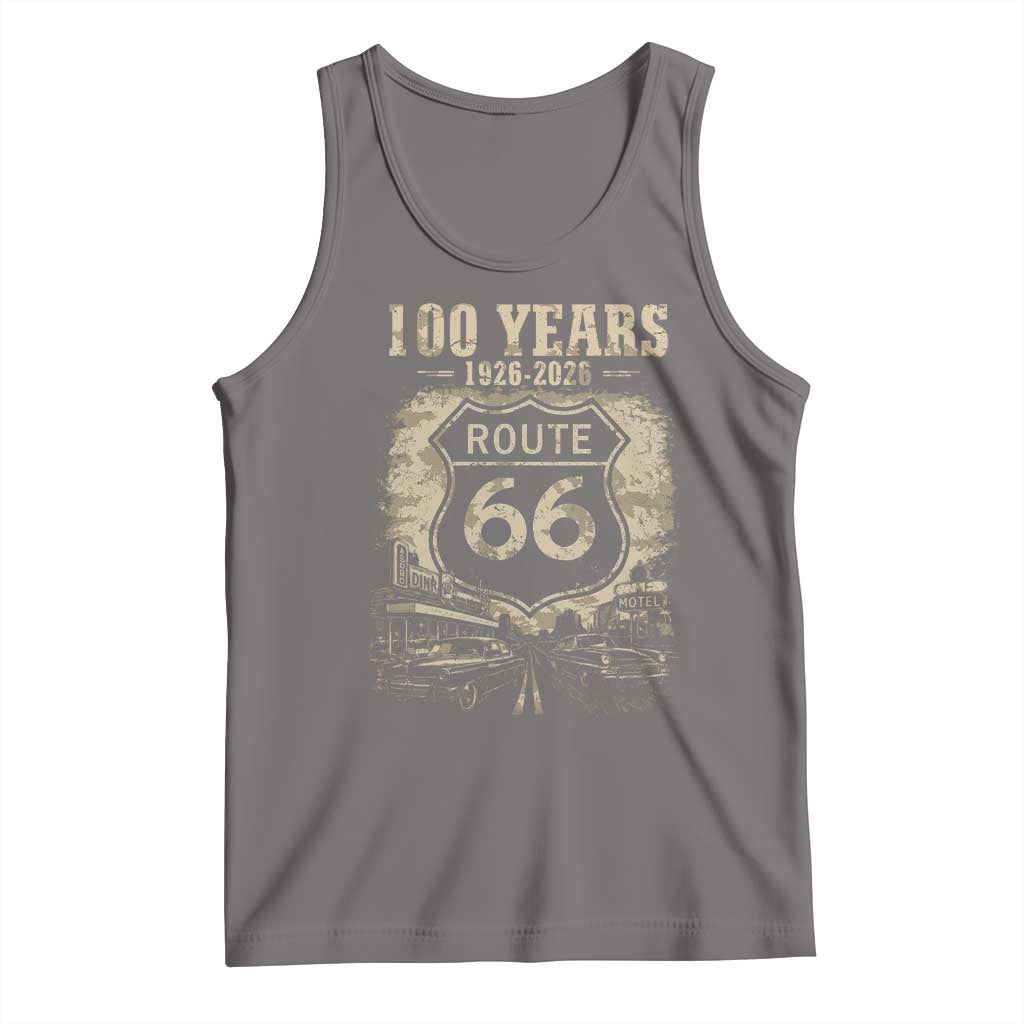 Route Highway 66 100 Year Centennial Anniversary Souvenir Tank Top