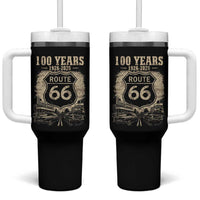 Route Highway 66 100 Year Centennial Anniversary Souvenir Tumbler With Handle