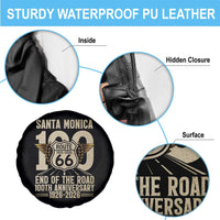 Route Highway 66 100 Year Centennial Anniversary Souvenir Spare Tire Cover Santa Monica End of the Road