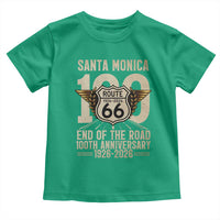 Route Highway 66 100 Year Centennial Anniversary Souvenir Toddler T Shirt Santa Monica End of the Road