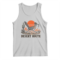 Arizona Roadrunner Bird Desert Landscape Cactus Tank Top