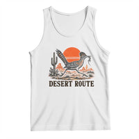 Arizona Roadrunner Bird Desert Landscape Cactus Tank Top